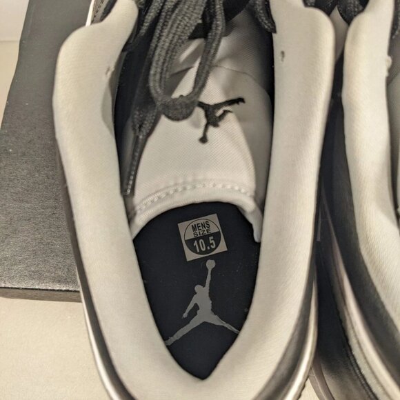 Nike Air Jordan 1 Low SHADOW Light Smoke Grey Toe 553558-039 Men's Size 10.5 - Picture 9 of 12